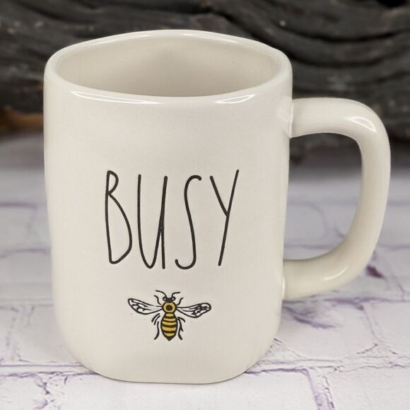 Rae Dunn BUSY BEE Ceramic Mug - Picture 1 of 6